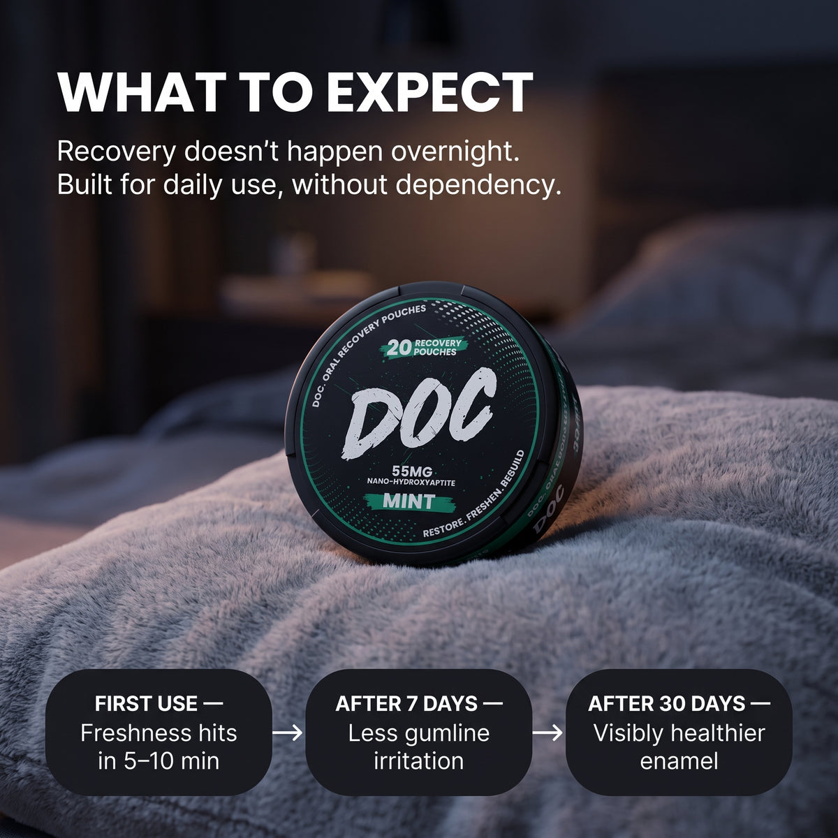 DOC Recovery Pouches